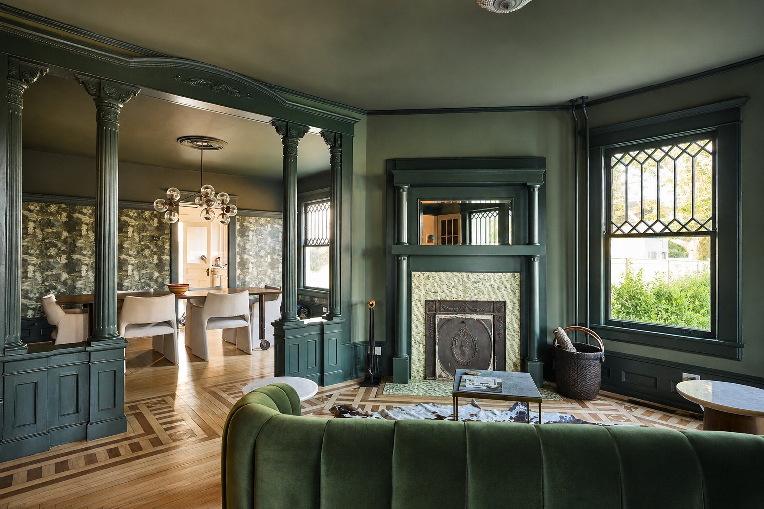 The living room